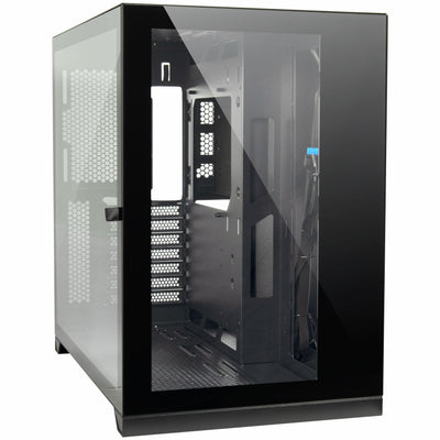 PC Case Inter-tech C-703 Vision Glass Tempered X 2 88881364 Black — image 1