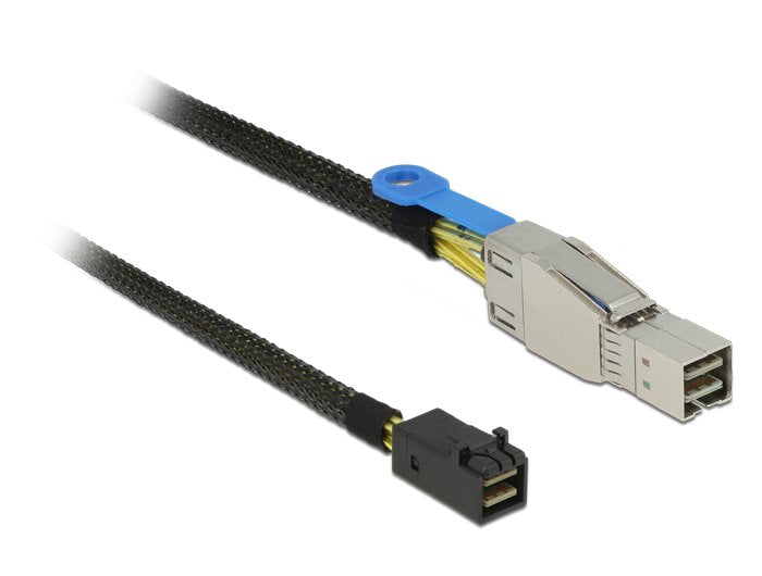 Delock 83618 Cable Mini Sas HD SFF-8644 Mini Sas HD SFF-8643 1M