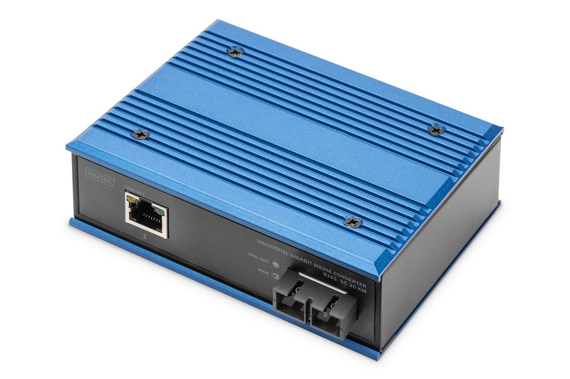 Digitus Convertidor Medios Gigabit RJ45, Sc 20 Km