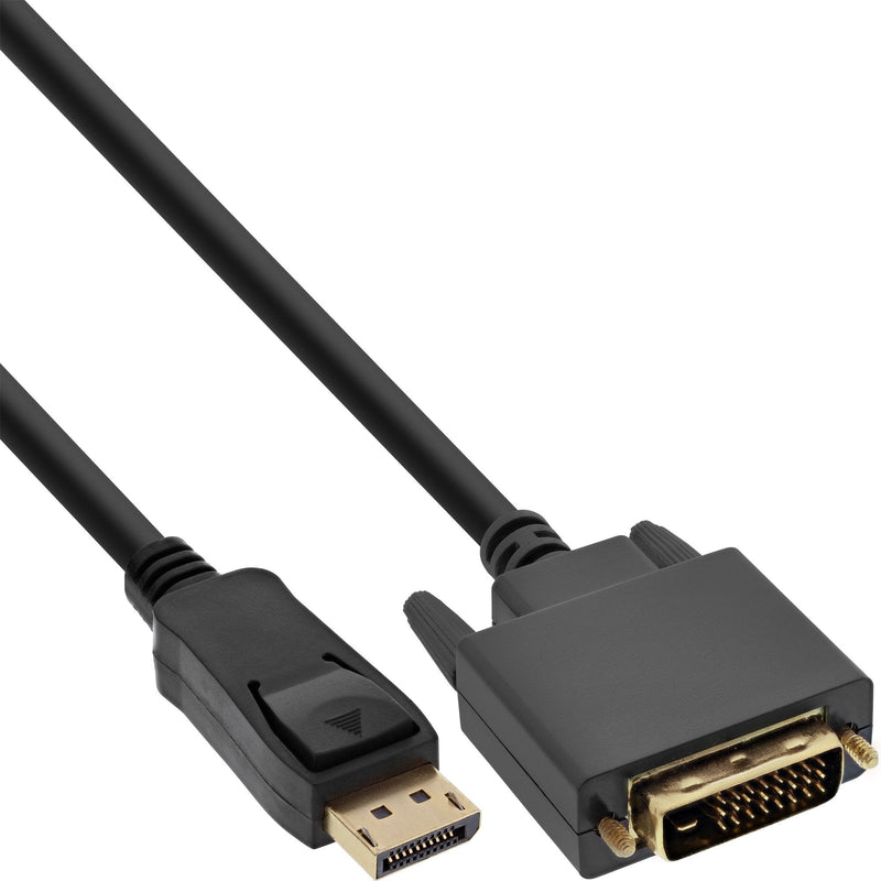 Inline Cable DisplayPort a DVI Black 1,5M