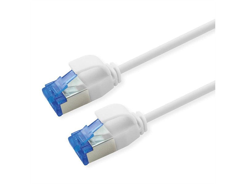 Roline Network Cable CAT.6A (class Ea) S FTP (pimf), Lsoh, PoE, Blanco 0,5M