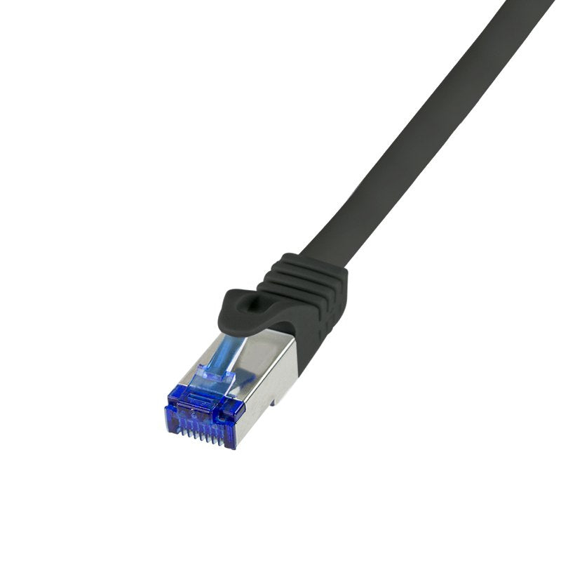 Logilink Network Cable Ultraflex, CAT.6A, S FTP, Black 10M