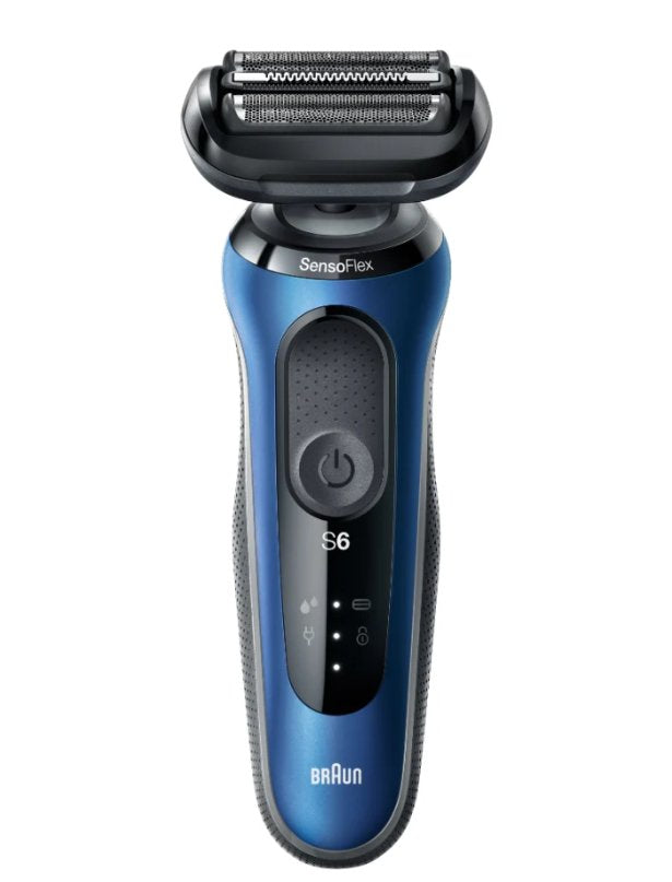 Braun Shaver Series 6 61-B4500CS Afeitar Láminas Trimmer Black Blue