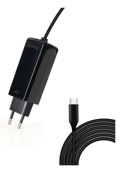 Charger Laptop GaN USB-C Pd 45W, Cúbico Black — image 1