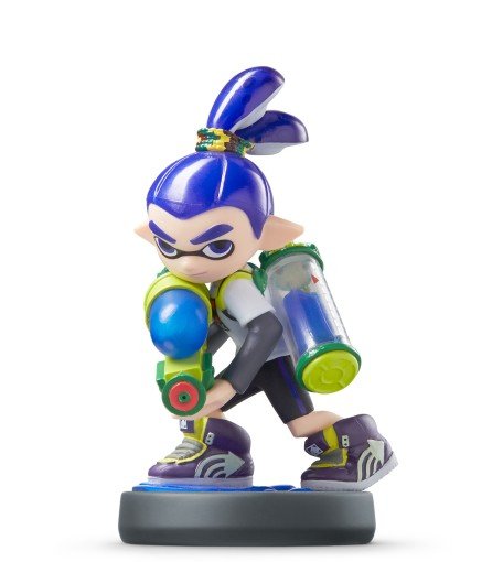Nintendo Amiibo Splatoon Inkling Boy Neon-verde