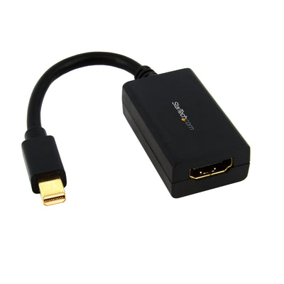 StarTech.com Adapter Converter Vídeo Mini DisplayPort a HDMI Cable Convertidor Pasivo Female HDMI Male Mini DP — image 1