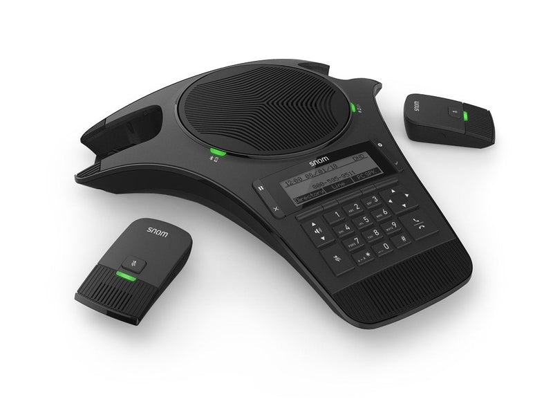 Snom C520 Phone IP Conferencias (C520 Conference Phone - 2 Wireless + 1 Integr.mics Bt) - Version Alemana