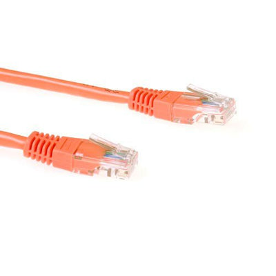 Orange 20 Meter U UTP CAT.6 Patch Cable With RJ45 Connectors — image 1