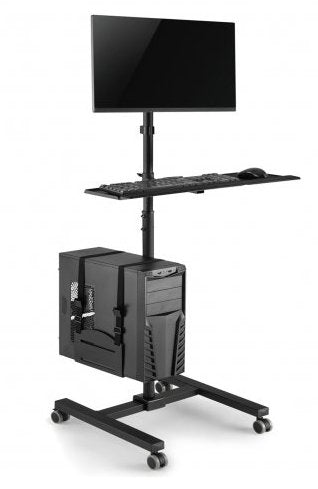 Soporte CPU Monitor Carro Sobre Wheels MC-793