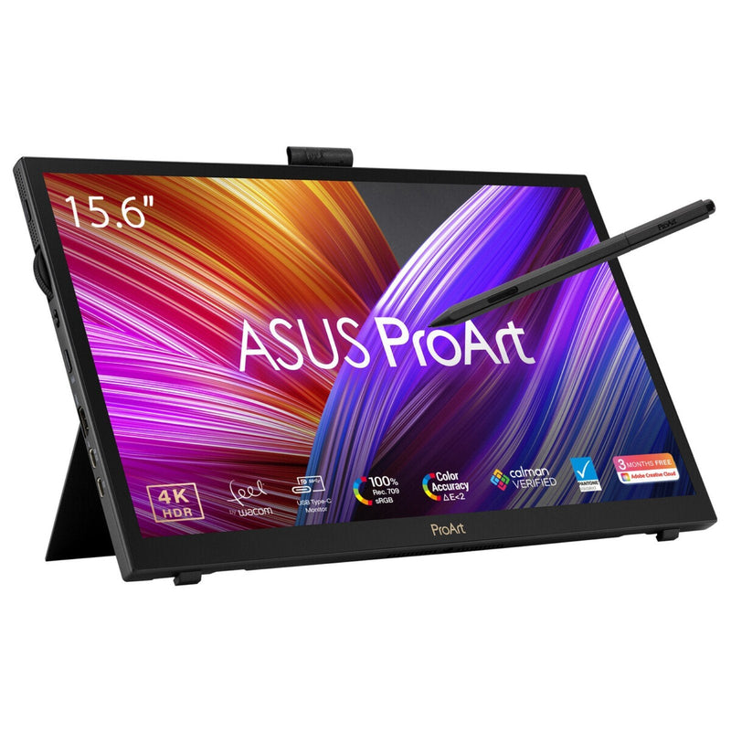 ASUS Proart PA169CDV Pen Display 15.6 IPS 4K UHD Wacom Emr 100 Srgb Colour Accuracy And 2 Calman Verified Pano