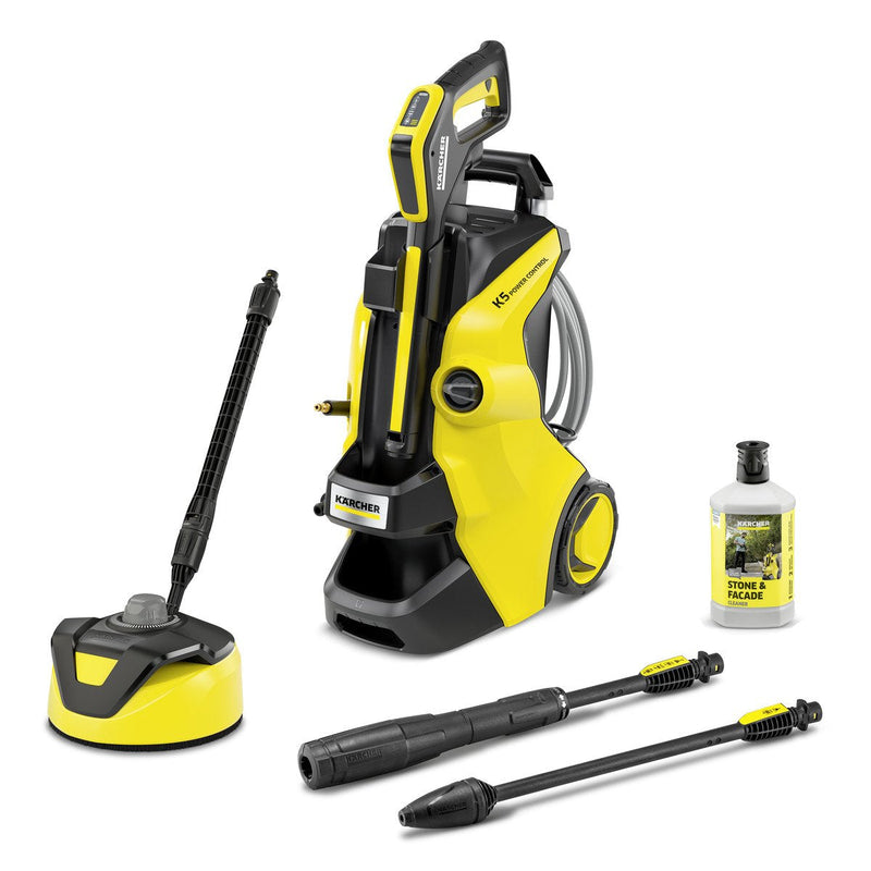 Kärcher Limpiadora High Presión K 5 Power Control Flex Home Yellow/Black With Boquilla Turbo And Limpiadora Su