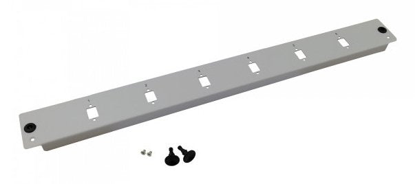 Helos Lwl 19 Panel Front Box Of Conexiones Cover 6VÍAS Without Equipar, Grey