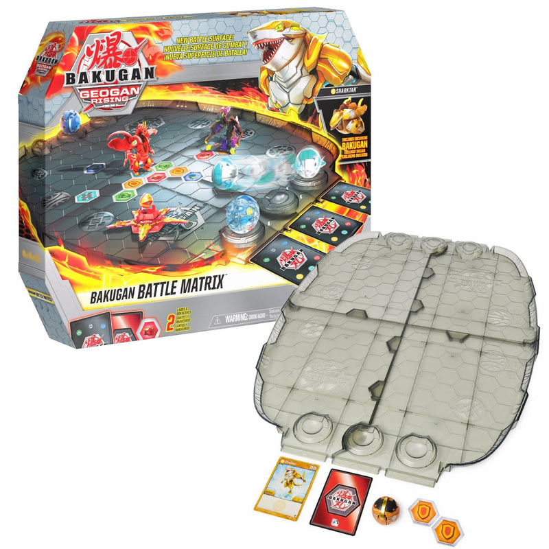 Juguete Bakugan Tablero Deluxe Includes Sharktar Oro Exclusivo