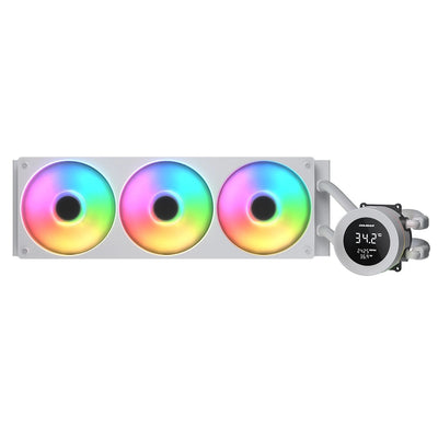 Cougar Refrigeracion Liquida CPU Poseidon Vimek 360, Argb, White CGR-PSDVARGB-W-36 — image 1