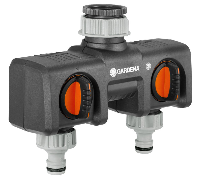 Gardena 8193-20 Distribuidor 2VÍAS Hose Black Orange 1 Pieces