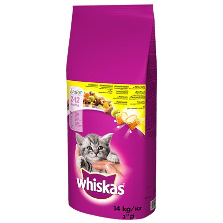 Whiskas Pienso Junior With Pollo (14KG)