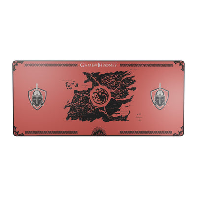 Lexip Hbo Game Of Thrones Mouse Pad Mouse Juegos Black Red — image 1