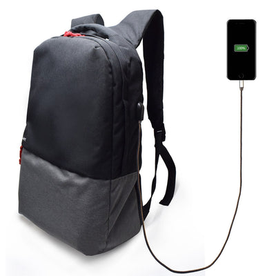 Ewent Notebook Backpack- 17.3 Inch Black, With USB Charging Port Ewent EW2529, Backpack 43,9CM (17.3), 790G, B — image 1