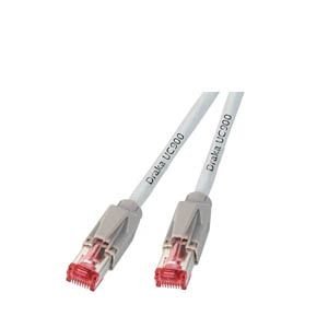 Efb RJ45 Network Cable CAT.6A S FTP Lszh Draka UC900 TM21 Grey 10M — image 1