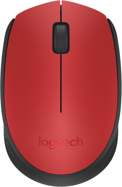 Logitech Mouse M171 Wireless Red 910-004641 — image 1