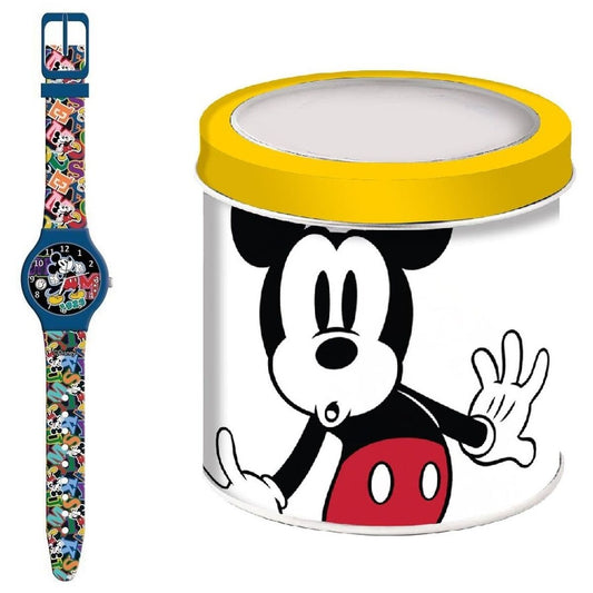 Mickey Mouse Infant's Watch Mickey Mouse Mickey Mouse  - Tin Box Ø 33 Mm