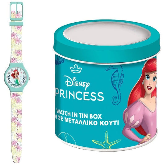 The Little Mermaid Infant's Watch The Little Mermaid Little Marmaid - Tin Box Ø 33 Mm