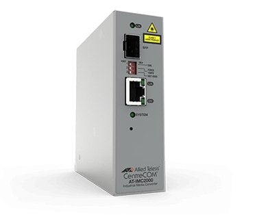 Allied Telesis AT-IMC2000T/SP-980 Convertidor Medio 1000 Mbit/S 850 Nm Grey — image 1