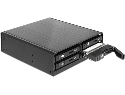 Delock 5.25 Mobile Rack For 4 X 2.5 SATA HDD / SSD — image 1