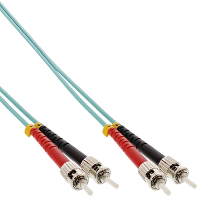Inline Cable Duplex Fibre Optic St/St 50/125?M OM3 5M — image 1