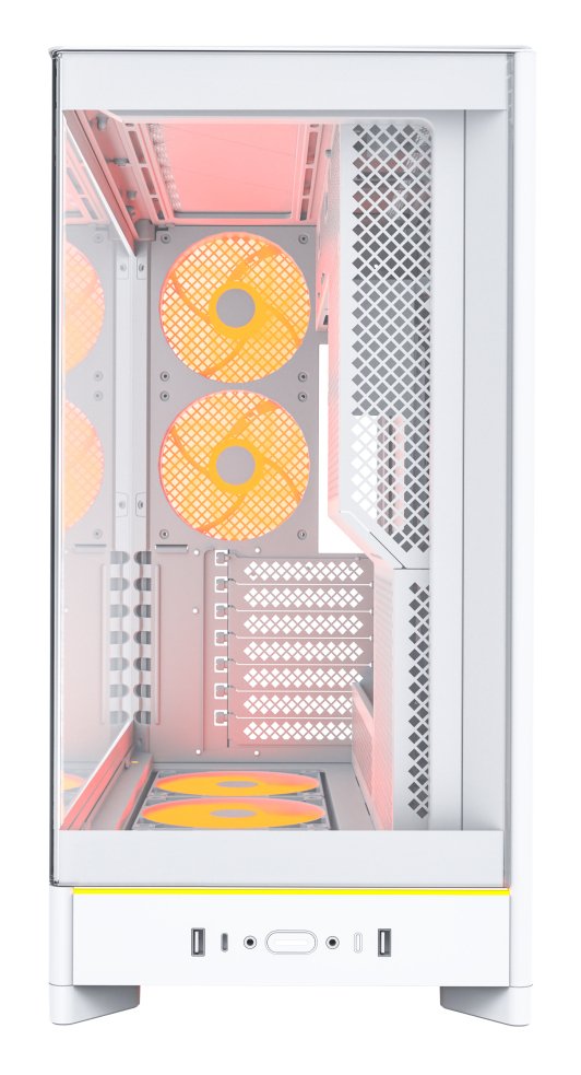 Montech PC Case HS02 Pro (w) White