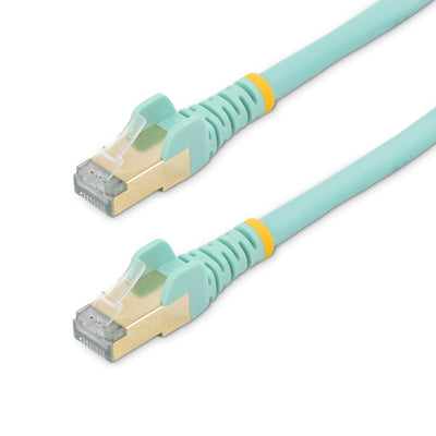 StarTech.com 50CM CAT.6A Ethernet Cable 10 Gigabit Shielded Snagless RJ45 100W PoE Patch Cord CAT.6A 10GBE STP — image 1