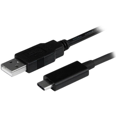 StarTech USB Cable Type-c a USB 2.0 1M Black USB2AC1M — image 1