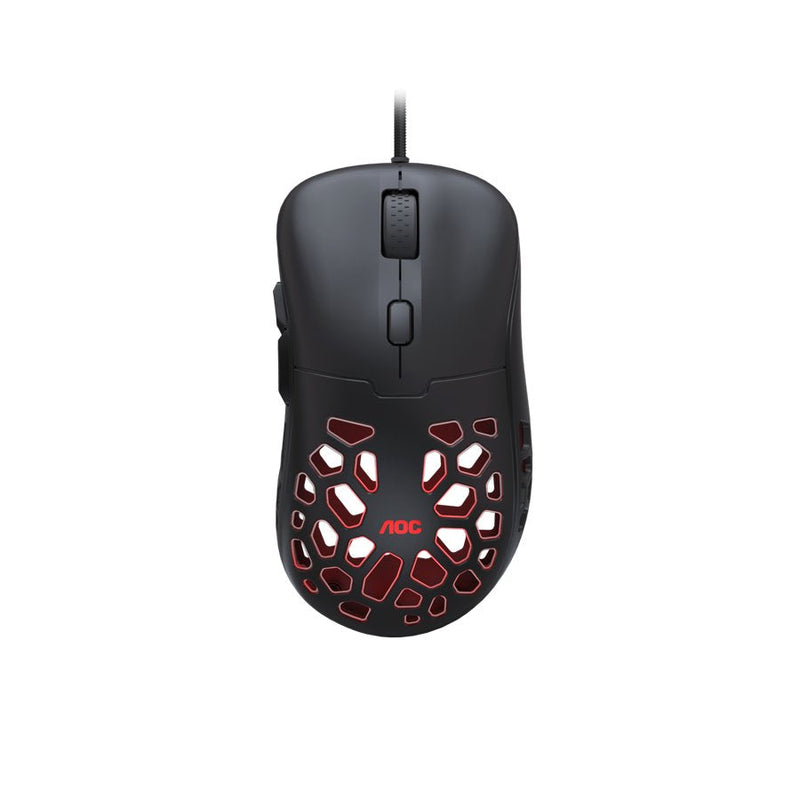 Aoc Mouse Gaming GM510B 16000 DPI Pixart Optical