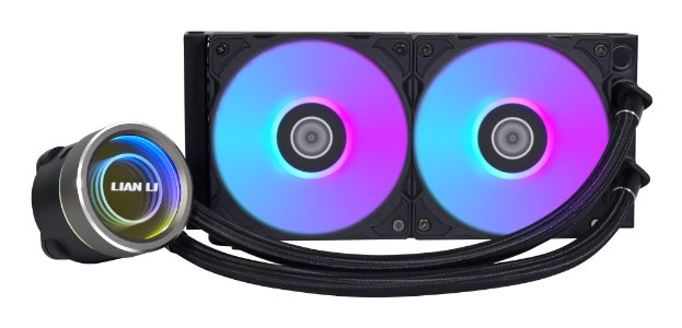 Lian Li Galahad Ii Trinity Aio 240MM Performance ARGB CPU Water Cooler - Black