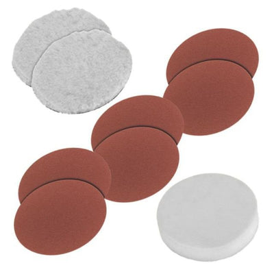 Einhell Cover Pulido/ Set Of Muelas Abrasivas, Cc-po 1100/ 1/ 2 e, Agente Abrasivo/Pulido (180MM, 6 Partes) 20 — image 1