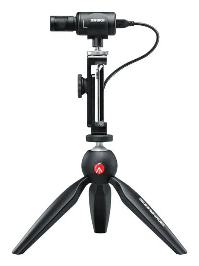 Shure Microphone MV88 + Video Kit Black Surface Desk — image 1