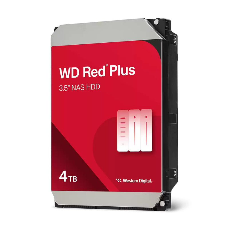 Western Digital Drive HDD Wd Network Plus NAS 4TB 3.5' SATA III 128MB