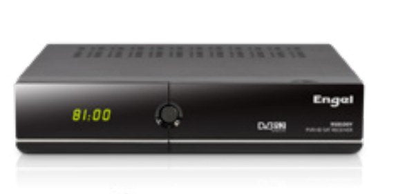 Engel Receptor Satelite HD RS8100Y Hdtv, HDMI Pvr Iptv USB 2.0 Wi-Fi LAN Timeshift Epg Dvb S2