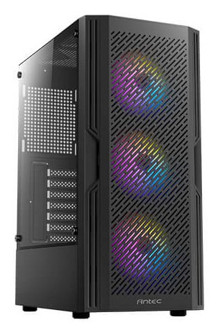 Antec Box Gaming AX20 MATX 2x USB 2.0 Without Fte Black RGB — image 1