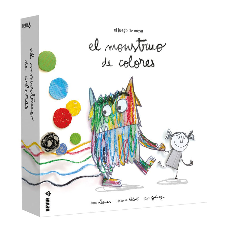 Devir Set Of Desk Monstruo Colours Pegi 3