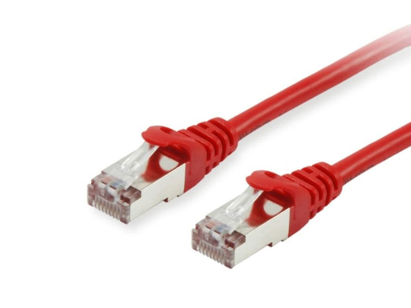 Equip Network Cable 0,25M CAT.6A S/FTP (s-STP) Red 606501