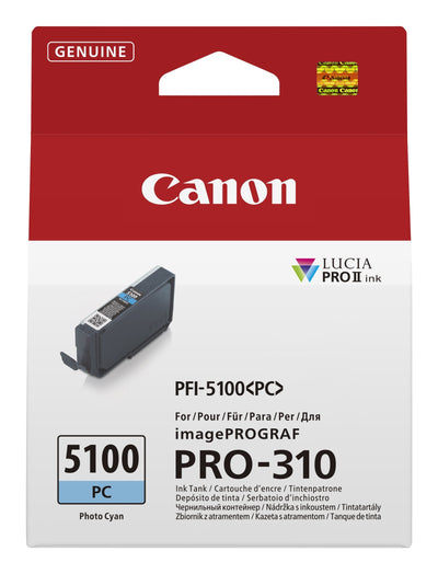 Canon Ink Cyanfoto PFI-5100PC 6956C001 14ML — image 1