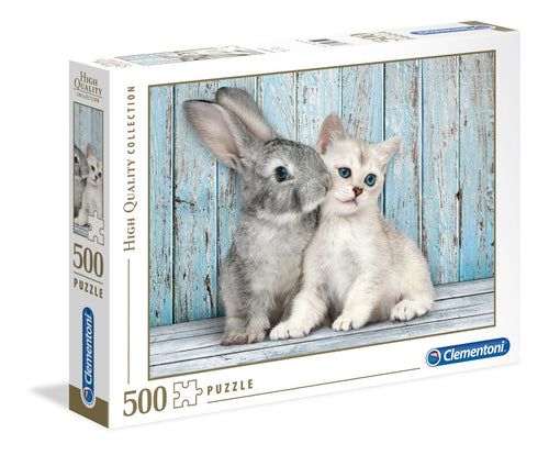 Puzzle Gato And Conejo 500PZS — image 1