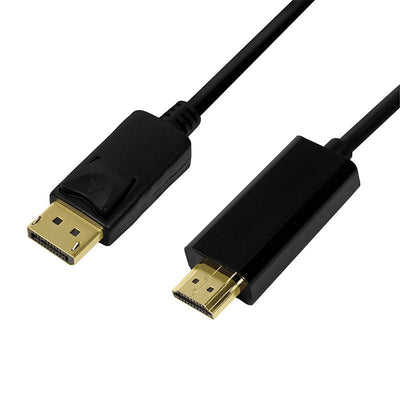 Logilink CV0128 Adapter Cable Vídeo 3M DisplayPort HDMI Type a Standard Black — image 1