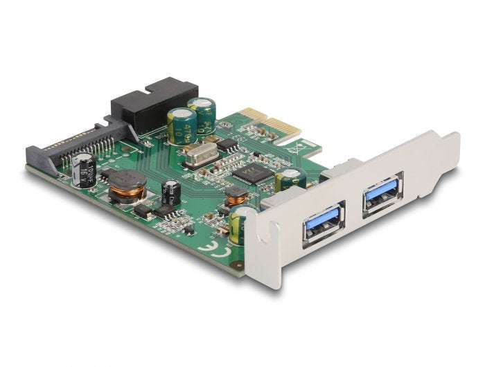 Delock USB 3.0 PCIEX1 2XINT.2XEXT.