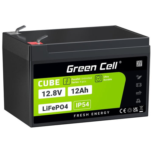 Green Cell LFPGC12V12AH Battery Sistema UPS Fosfato Hierro-litio (LIFEPO4) 12,8V 12AH — image 1