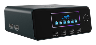 GaN-cargador With Lcd-tft Display Bis Zu 240W — image 1