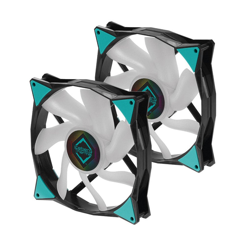 Iceberg Thermal Fan Icegale ARGB - 140MM ARGB Black (2ER Pack)