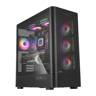 Abysm PC Case Danube Sava H500 Ii Tower Atx, Itx, microATX - Side Glass Tempered - 3.5 And 2.5 - Usb-a, USB-C  — image 1