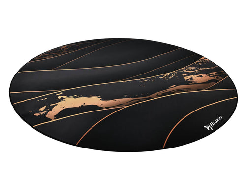 Arozzi Zona Round Floor Pad - Black Gold — image 1